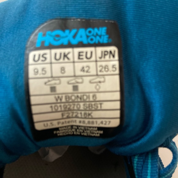 Hoka One One Bondi 6 Mens 9.5 - Picture 7 of 8